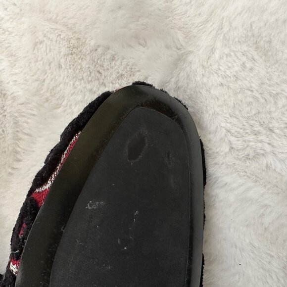 Stuart Weitzman 9.5 Brocade black and red angle boot zip up - Picture 5 of 8